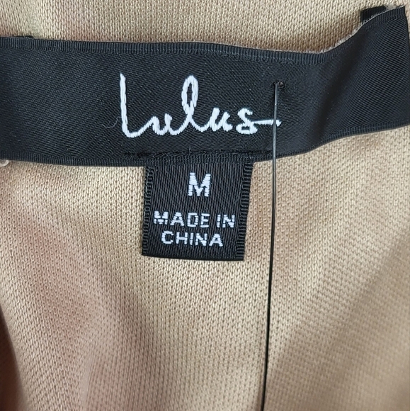 Lulu's Spectacular Moment Rose Gold Mermaid Maxi Sequin Dress Medium - Picture 11 of 13